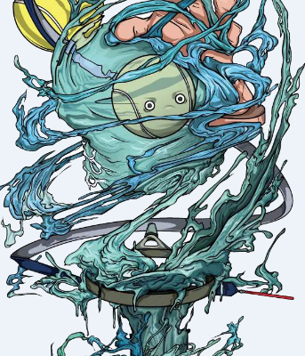 几何花纹棒球印花图案服装T恤裁片烫图印花花型素材