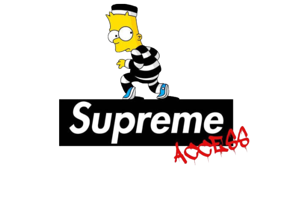 卡通动漫人物字母Supreme印花图案服装T恤裁片烫图印花花型素材