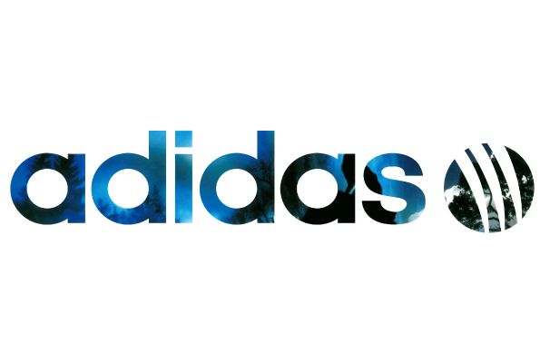 字母Adidas印花图案服装T恤裁片烫图印花花型素材