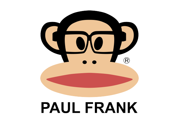 潮牌大嘴猴印花图案服装T恤裁片烫图印花花型素材