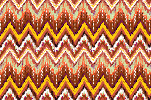 几何波浪花纹印花矢量图服装纺织面料水印数码印花金昌花型素材