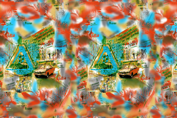 几何字母汽车印花矢量图服装纺织面料水印数码印花金昌花型素材