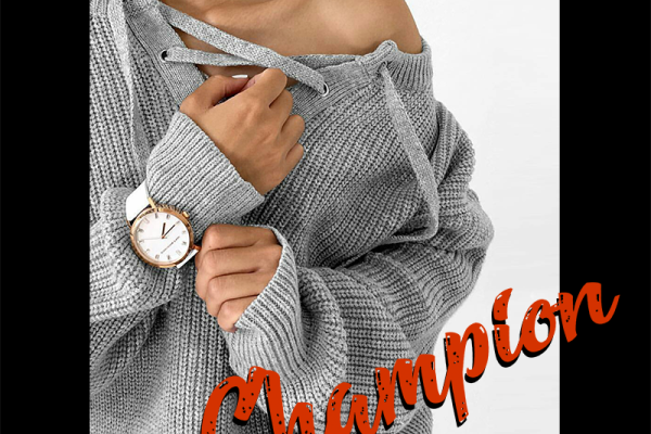 韩版美女人物字母手表印花矢量图服装裁片T恤烫图印花花型素材