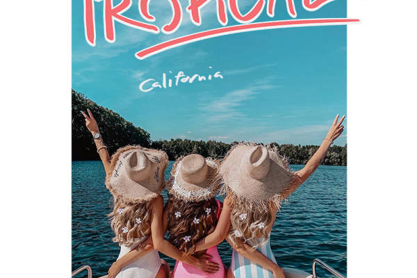 几何女士泳装风字母印花矢量图服装裁片T恤烫图印花花型素材