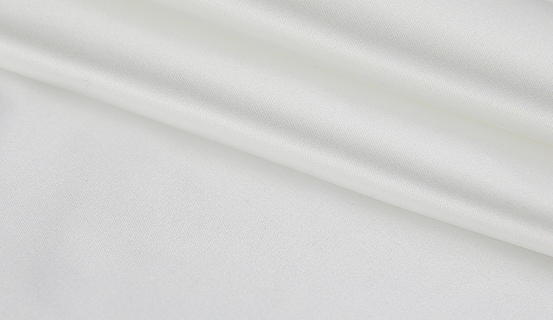 有光弹力色丁面料印花底布