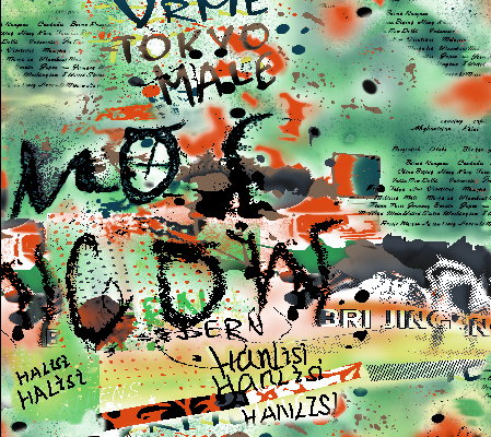 多彩几何涂鸦字母印花矢量图服装纺织面料水印数码印花金昌花型素材