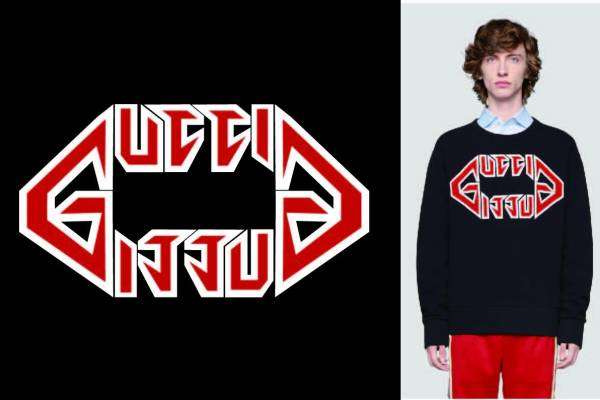 大牌字母印花矢量图服装裁片T恤烫图印花花型素材