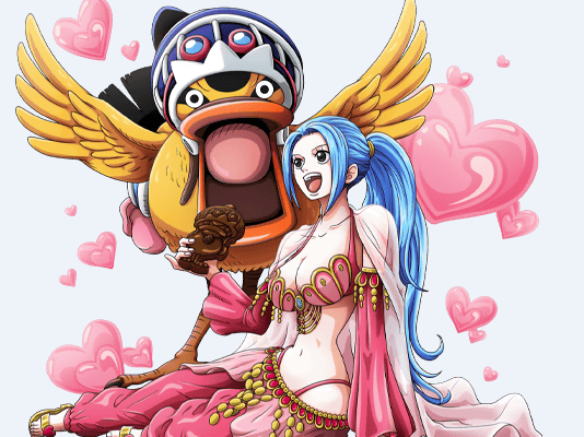 卡通海贼王卡鲁印花图案服装裁片T恤印花花型素材