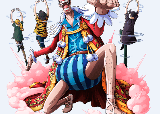 卡通海贼王印花图案服装裁片T恤印花花型素材