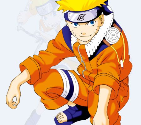 卡通动漫火影忍者印花图案服装裁片T恤烫图印花花型素材