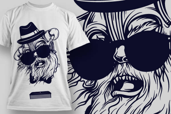 卡通动漫印花矢量图服装裁片T恤烫图印花花型素材