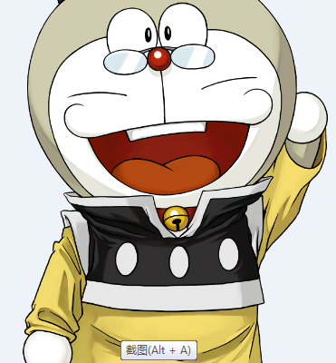 卡通动漫哆啦A梦印花图案服装裁片T恤烫图印花花型素材