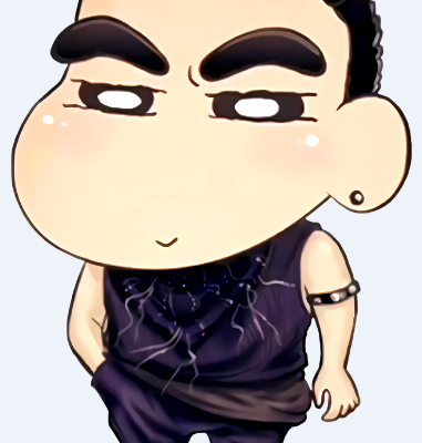 卡通动漫蜡笔小新印花图案服装裁片T恤烫图印花花型素材