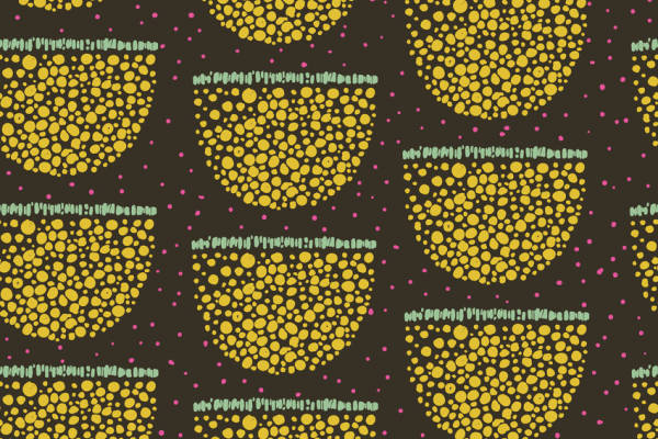 几何圆点拼接矢量图服装纺织面料数码印花花型素材