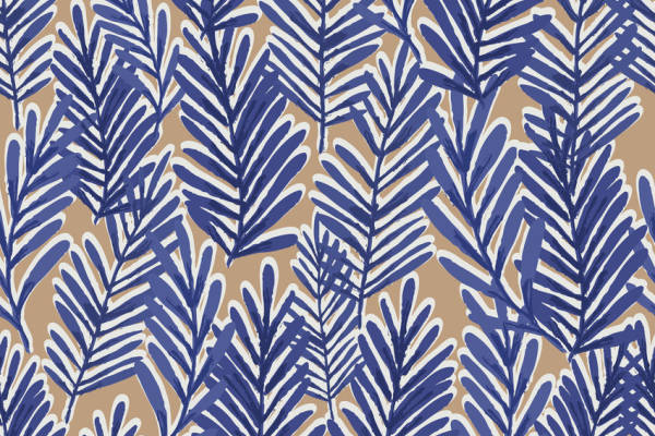 几何植物叶子印花矢量图服装纺织面料数码印花花型素材