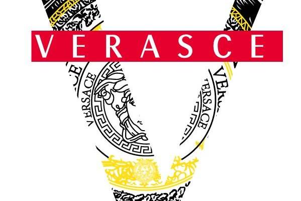 几何字母范思哲图案印花矢量图服装裁片T恤烫图印花花型素材