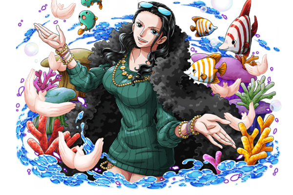 卡通动漫海贼王人物罗宾免抠图