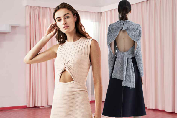 2020春夏女装毛衫工艺趋势预测交叉扭结