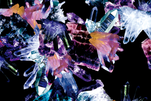 几何水晶印花图案服装纺织面料数码印花花型素材