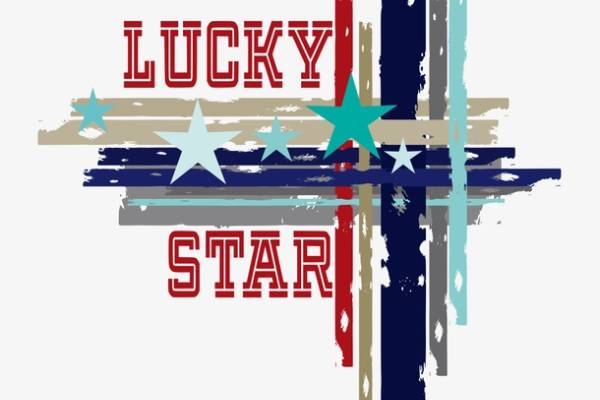 几何线条涂鸦字母印花矢量图服装裁片T恤烫图印花花型素材