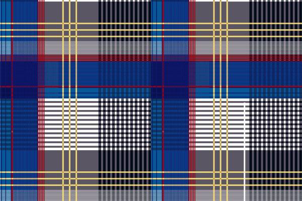 几何格子印花矢量图服装纺织面料数码印花花型素材