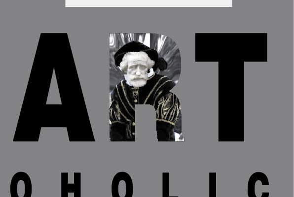 字母ART头像拼接印花矢量图服装裁片T恤烫图印花花型素材