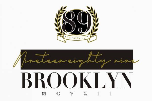 几何线条字母数字拼接印花矢量图服装裁片T恤烫图印花花型素材