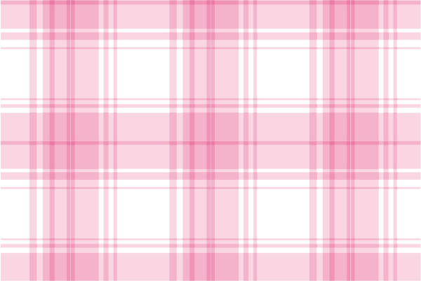 粉色几何格子印花矢量图服装纺织面料数码印花花型素材