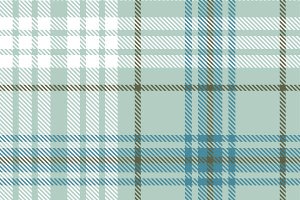 斜纹条子拼接格子印花矢量图服装纺织面料数码印花花型素材