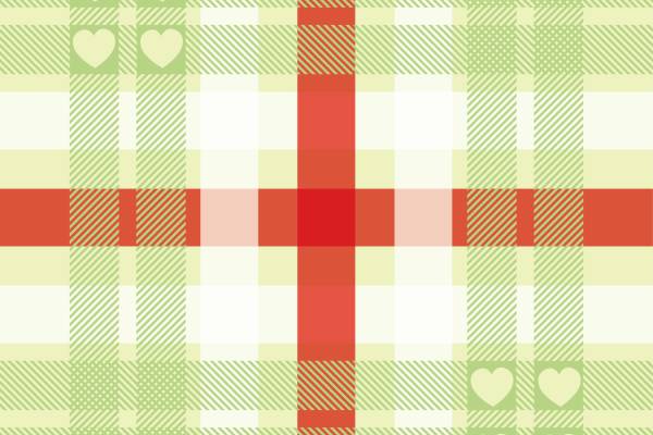 几何格子心形拼接印花矢量图服装纺织面料数码印花花型素材