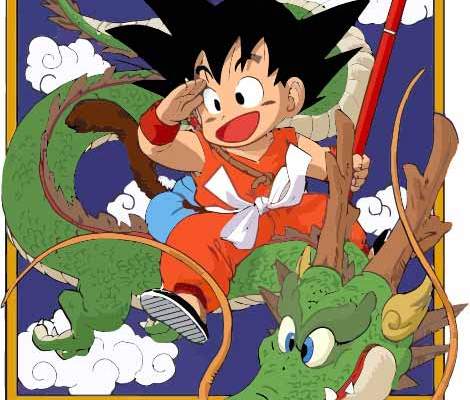 卡通动漫七龙珠悟空龙印花矢量图服装裁片T恤烫图印花花型素材