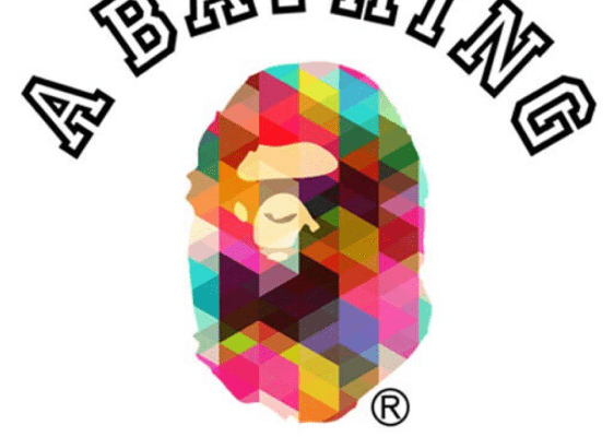 潮牌字母印花矢量图服装裁片T恤烫图印花花型素材