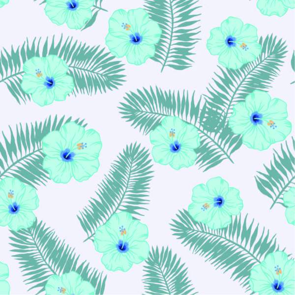 几何图案印花花型矢量图纺织面料水印数码印花金昌花型