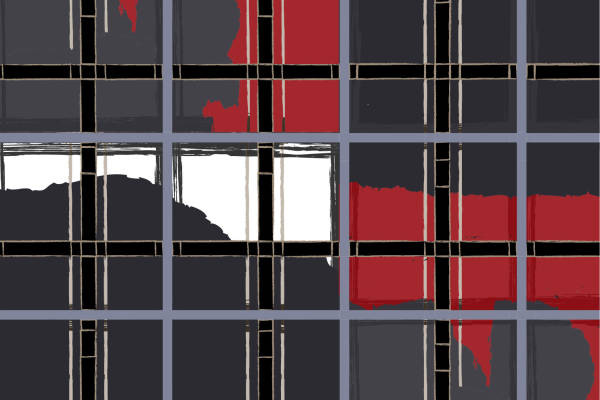 几何格子色彩涂鸦印花矢量图服装纺织面料数码印花花型素材