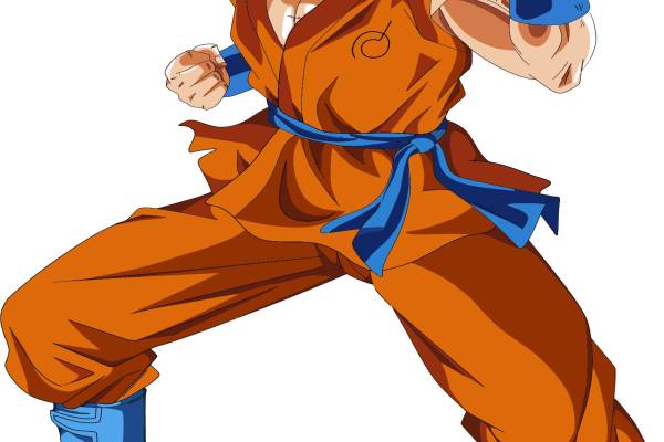 卡通动漫七龙珠人物印花矢量图服装裁片T恤烫图印花花型素材