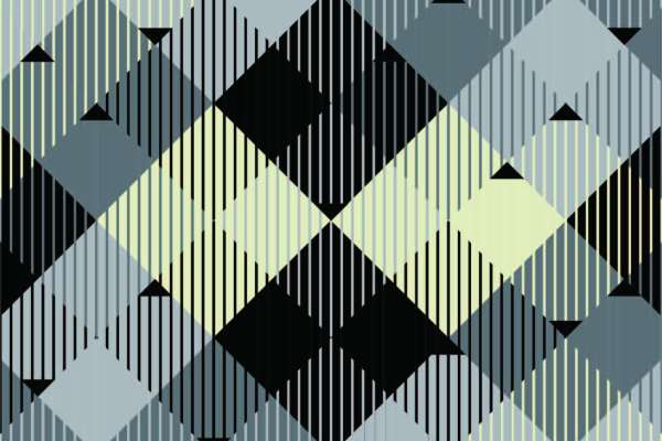 几何线条格子印花矢量图服装纺织面料数码印花花型素材