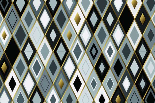 几何图案拼接印花矢量图服装纺织面料数码印花花型素材