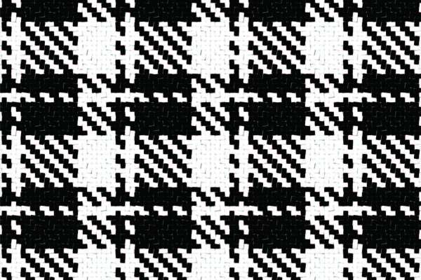 几何线条格子印花矢量图服装纺织面料数码印花花型素材