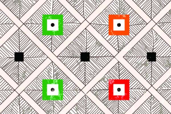 几何线条格子印花矢量图服装纺织面料数码印花花型素材