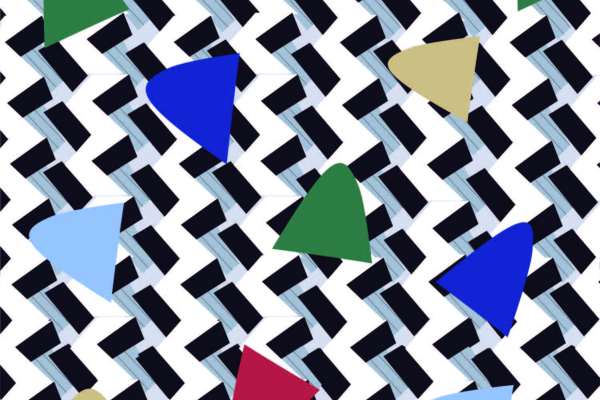 几何图案拼接印花矢量图服装纺织面料数码印花花型素材