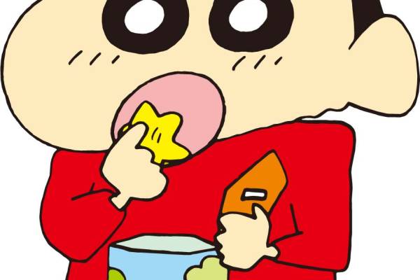 卡通动漫蜡笔小新印花矢量图服装裁片T恤烫图印花花型素材