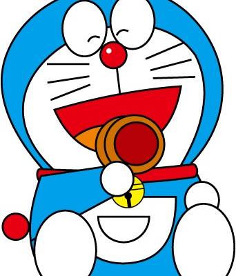 卡通动漫哆啦A梦铜锣烧印花矢量图服装裁片T恤烫图印花花型素材