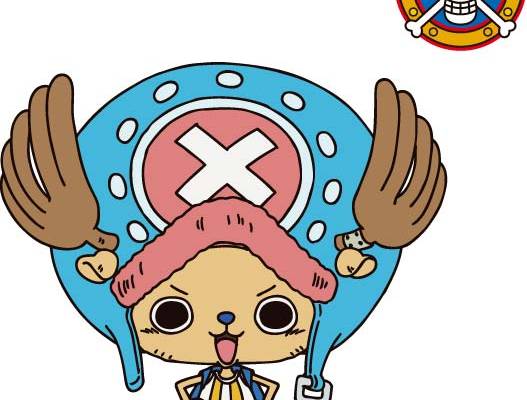 卡通动漫海贼王乔巴印花矢量图服装裁片T恤烫图印花花型素材