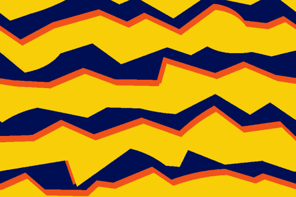 几何波浪花纹印花矢量图服装纺织面料水印数码印花花型素材