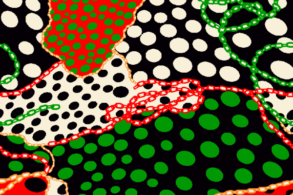 几何条纹链子拼接印花矢量图服装房子面料水印数码印花花型素材