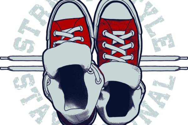 鞋子字母图案印花矢量图服装裁片T恤烫图印花花型素材