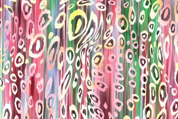 多彩几何条纹印花矢量图服装纺织面料水印数码印花金昌花型素材