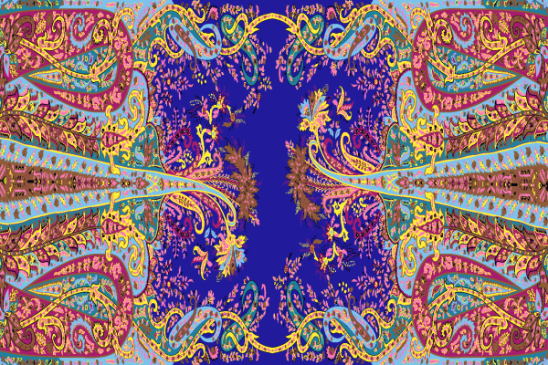 民族风几何花纹拼接印花矢量图服装纺织面料水印数码印花金昌花型素材