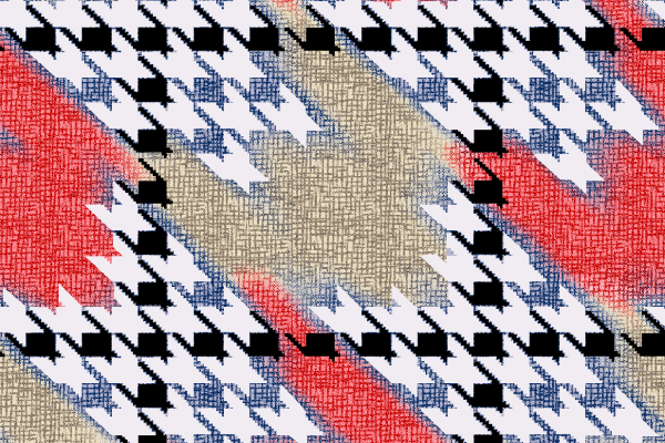 几何图案千鸟格印花矢量图服装纺织面料水印数码印花金昌花型素材