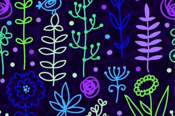 多彩几何条纹印花矢量图服装纺织面料数码印花花型素材